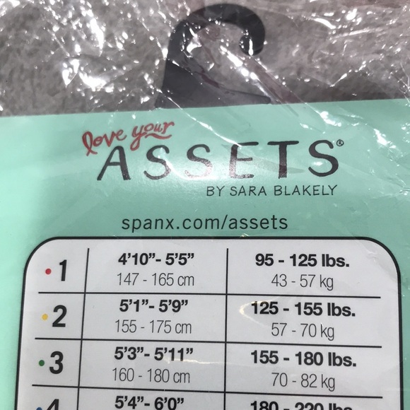 5 Pairs of Love your Assets & Spanx Shaping Tights Black Size L - Picture 4 of 12